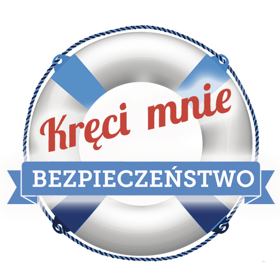 zdjęcie: logo akcji „Kręci mnie bezpieczeństwo w lecie”