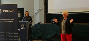 Zdjęcie przedstawia spotkanie z seniorami.