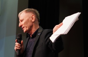 Zdjęcie przedstawia kulisy castingu programu "Przyszłość a Ty"