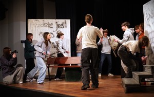 Zdjęcie przedstawia wielki finał programu "Przyszłość a Ty"