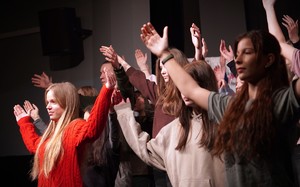 Zdjęcie przedstawia wielki finał programu Przyszłość a Ty