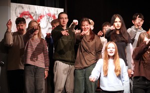 Zdjęcie przedstawia wielki finał programu Przyszłość a Ty