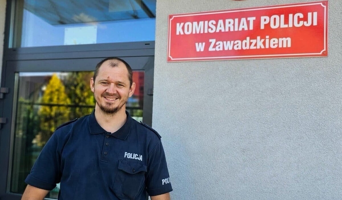 Policjant z Zawadzkiego uratował mężczyznę przed samobójstwem